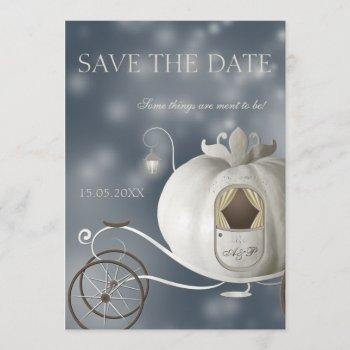 a true fairy tale wedding save the date