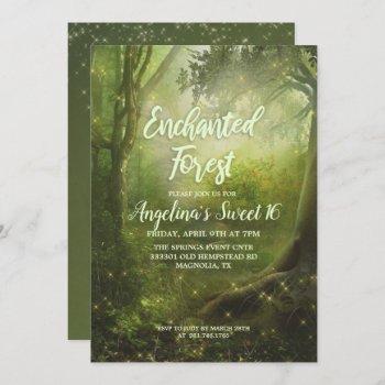 any event - enchanted forest invitation