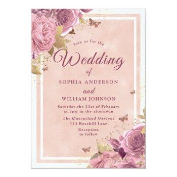 Small Blush Wonderland: Gorgeous Blush Floral Wedding Front View