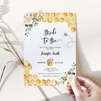 bride to bee bridal shower invitation