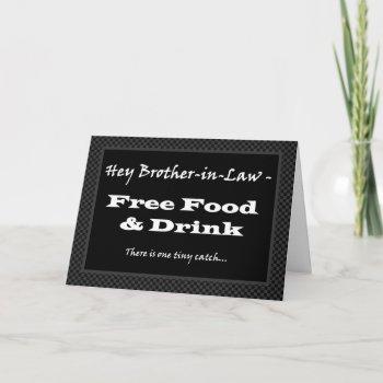 brother-in-law groomsman wedding invite - funny