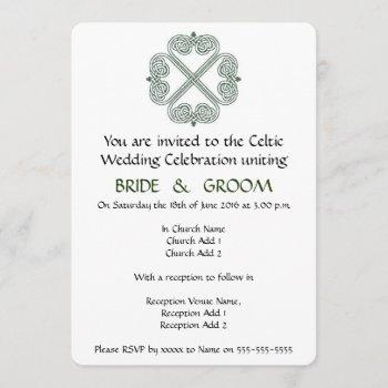 Small Celtic Wedding Celebration Front View