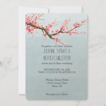 Small Cherry Blossom Flowers Wedding Front View