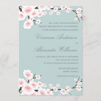 Small Cherry Blossoms | Wedding Front View