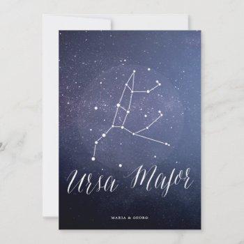 Small Constellation Celestial Table Number Ursa Major Front View