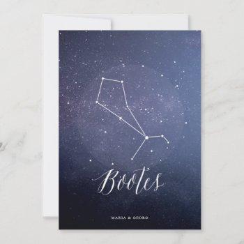 Small Constellation Star Celestial Table Number Bootes Front View