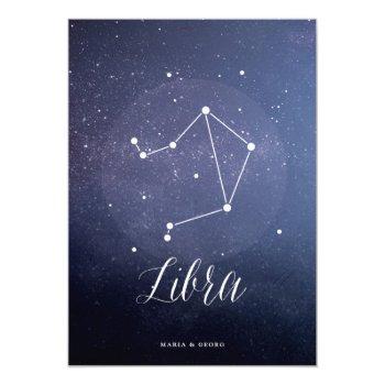 Small Constellation Star Celestial Table Number Libra Back View