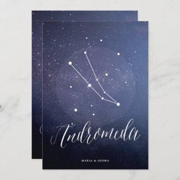 Small Constellation Star Table Number Andromeda Front View