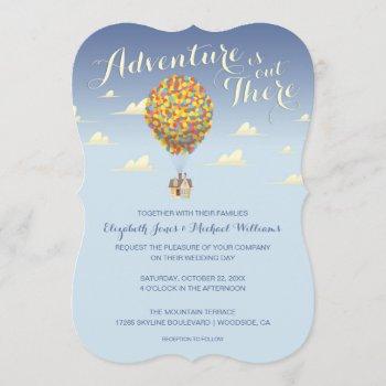 disney pixar up wedding | adventure is out there c invitation