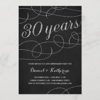 Small Elegant Flourish | 30th Anniversary Party Front View