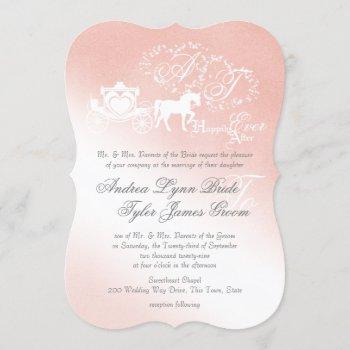 Small Enchanted Story Book Wedding Blush Pink Front View