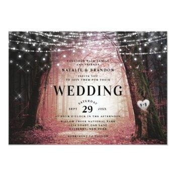 Small Evermore | Enchanted Fairy Forest | Pink Wedding Front View