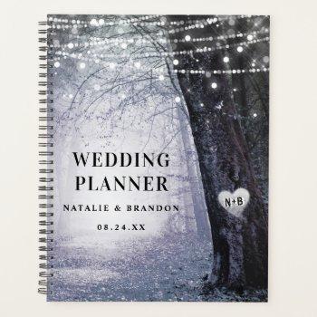 Small Evermore | Enchanted Forest Purple Wedding Plans Planner Front View