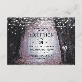 Small Evermore | Enchanted Forest Wedding Reception Front View