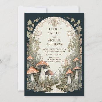 fairycore wedding vintage fairytale fairybook chic invitation
