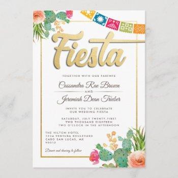 Small Formal Fiesta Wedding Front View