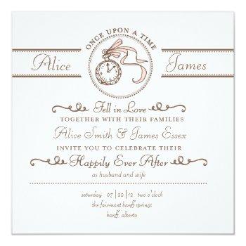 Small Happily Ever After Wedding Front View