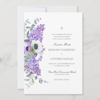 invitacion de boda cristiana all in one wedding invitation