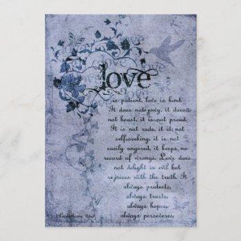 Small Krw Corinthians Love Is: Wedding  Navy Front View