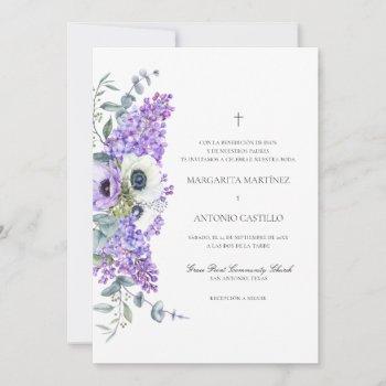 larissa  invitacion de boda cristiana wedding invitation