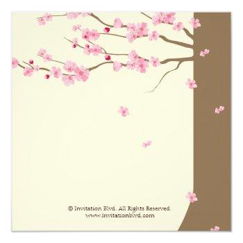 Small Love Birds Vintage Cage Cherry Blossom Wedding Back View
