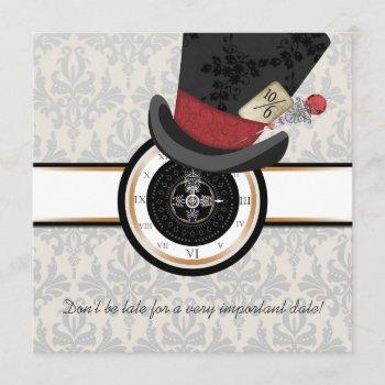 Small Mad Hatter Alice In Wonderland Wedding Front View