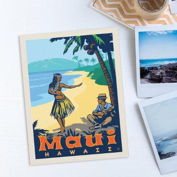 maui, hawaii | save the date announcement postcard