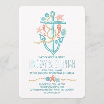 Small Nautical Beach Wedding Front View