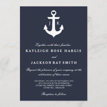 Small Nautical Wedding  | Wedding Front View