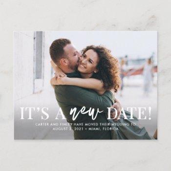 new date editable color change the date postcard