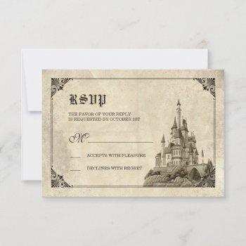 Small Once Upon A Time | Fairy Tale Castle Rsvp Front View