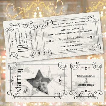 Small Romantic Chapel Country Road Ticket Wedding Front View