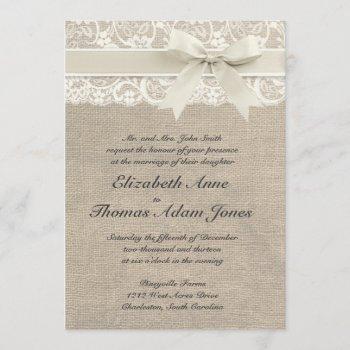 Small Rustic Vintage Inspired Wedding Front View