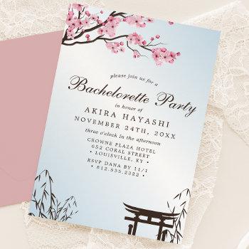 Small Sakura Japanese Cherry Blossom Asian Bachelorette Front View