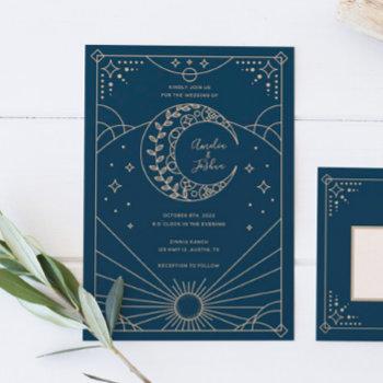 stardust wedding invitations