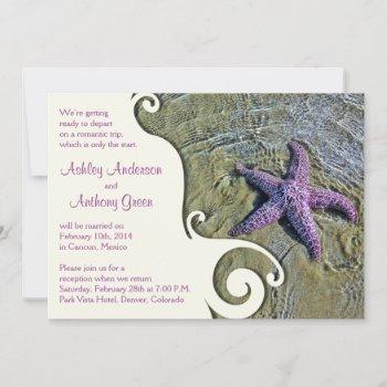 Small Starfish Beach Post Wedding Reception Only 2 Front View