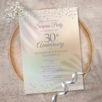 surprise 30th wedding anniversary party invitation