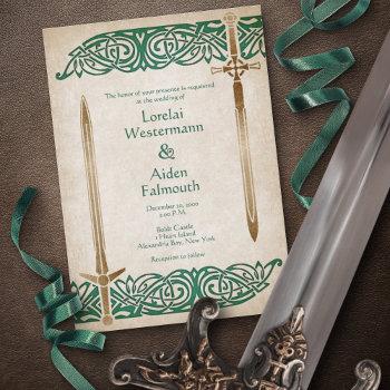 Small Swords Celtic Wedding Front View