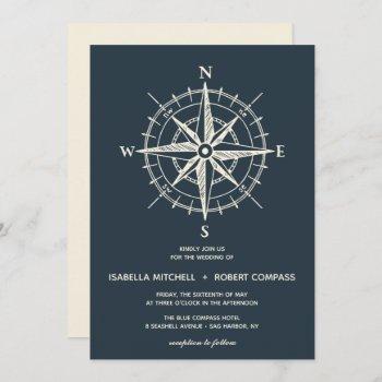 Small The Blue Compass | Wedding Front View