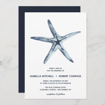 Small The Blue Starfish | Wedding Front View