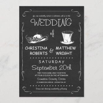 Small Top Hat Wedding  Template Front View