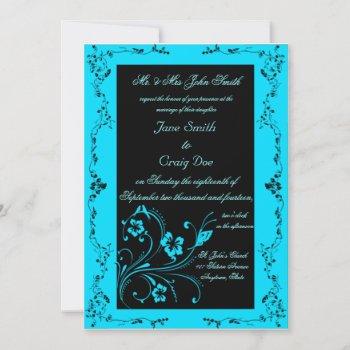 Small Turquoise Wedding Front View