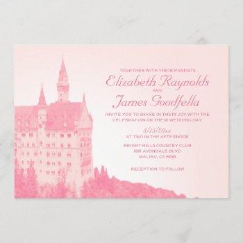 Small Vintage Fairytale Castle Wedding Front View