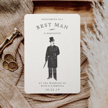 Small Vintage Gent | Best Man Request Front View
