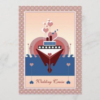 Small Wedding Cruise Heart Ship Front View