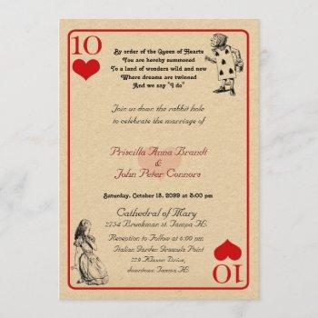 Small Wedding   "alice In Wonderland" Front View