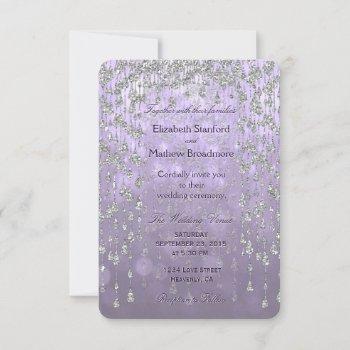 Small Wedding  | Crystal Palace Lavender Front View