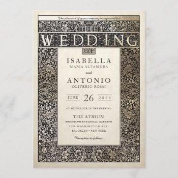 wedding invitations | champagne ivy collection