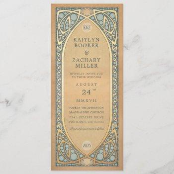 wedding invitations | vintage nouveau