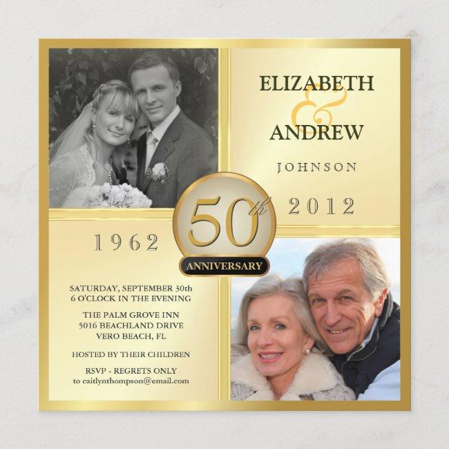 50th Golden Wedding Anniversary Photo